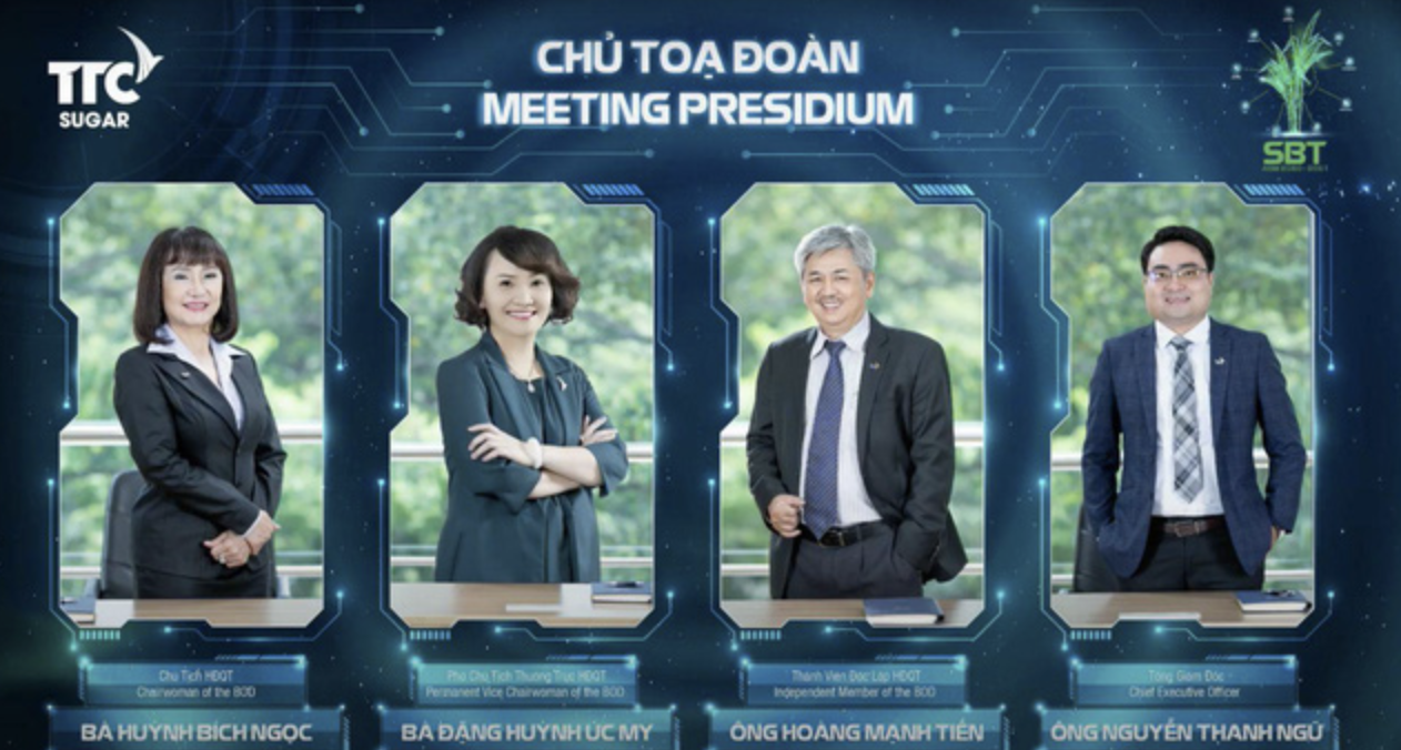 SBT TỔ CHỨC THÀNH CÔNG ĐẠI HỘI ĐỒNG CỔ ĐÔNG THƯỜNG NIÊN NIÊN ĐỘ TÀI CHÍNH 2020-2021